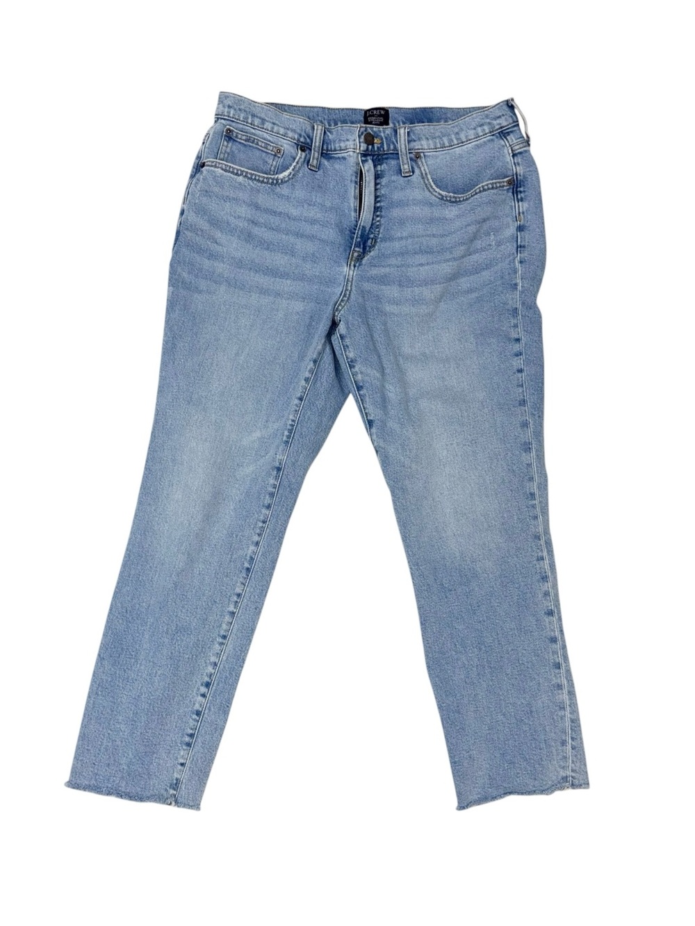 J.CREW Light Blue ESSENTIAL STRAIGHT women’s  JEAN Straight-Leg size 31